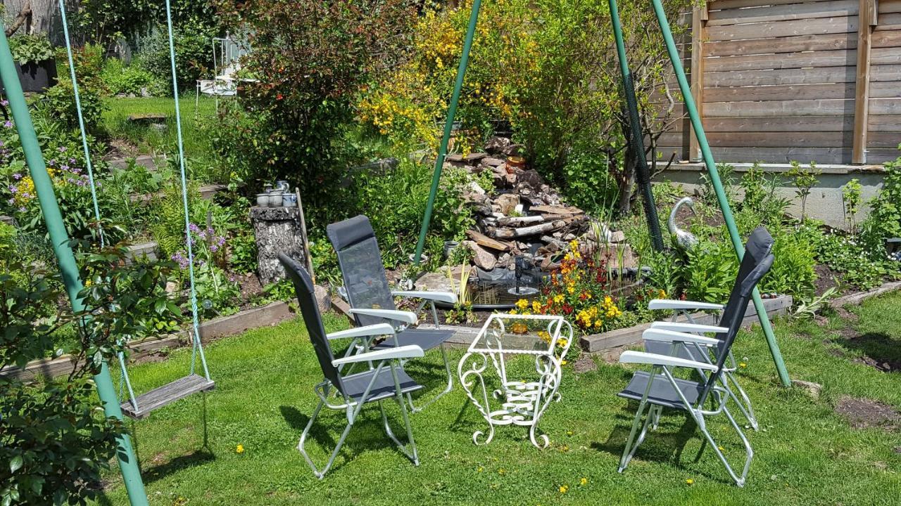Les Iris Chambres D'Hote Niedermorschwihr Bagian luar foto