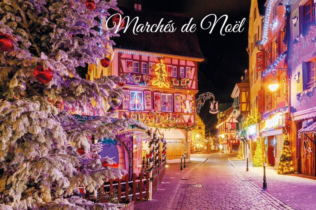 Les Iris Chambres D'Hote Niedermorschwihr Bagian luar foto